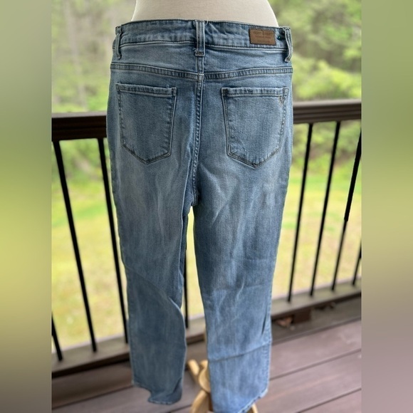 Velvet Heart Women’s Denim Jeans Sz 28 Roelle Girlfriend Slim Floral Embroidery - Picture 2 of 10